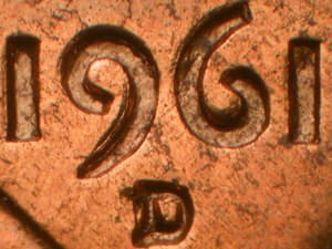 1961-D Repunched Mintmark RPM-001