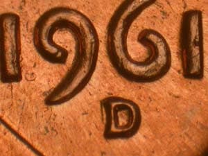1961-D Repunched Mintmark RPM-006