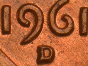 1961-D Repunched Mintmark RPM-011