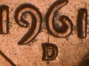1961-D Repunched Mintmark RPM-013