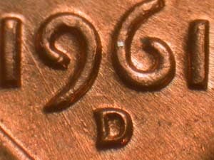 1961-D Repunched Mintmark RPM-014