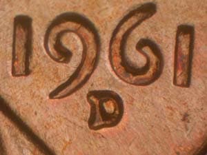1961-D Repunched Mintmark RPM-015