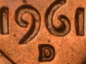 1961-D Repunched Mintmark RPM-024