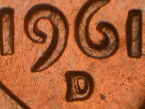1961-D Repunched Mintmark RPM-026