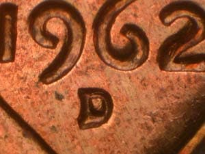 1962-D Repunched Mintmark RPM-003