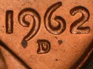 1962-D Repunched Mintmark RPM-016