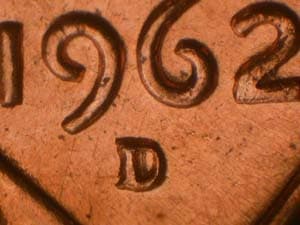 1962-D Repunched Mintmark RPM-017