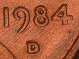 1984-D Repunched Mintmark RPM-003