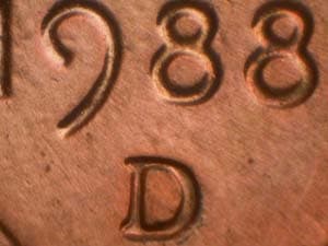 1988-D Repunched Mintmark RPM-004
