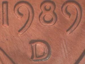 1989-D Repunched Mintmark RPM-003