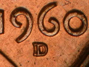 1960-D Repunched Mintmark RPM-001