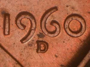 1960-D Repunched Mintmark RPM-013