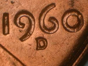 1960-D Repunched Mintmark RPM-019