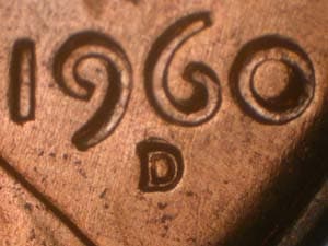 1960-D Repunched Mintmark RPM-020