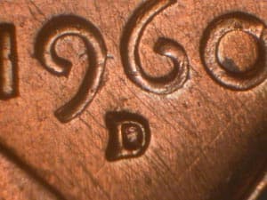 1960-D Repunched Mintmark RPM-021