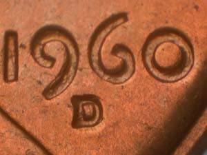 1960-D Repunched Mintmark RPM-025