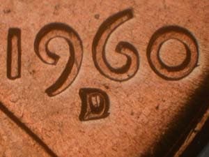 1960-D Repunched Mintmark RPM-027