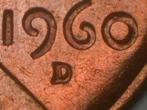 1960-D Repunched Mintmark RPM-031