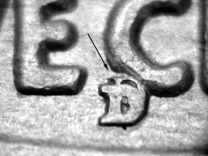 1915-D Repunched Mintmark RPM-001