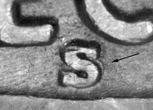 1930-S Repunched Mintmark RPM-003