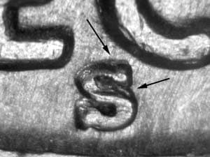 1935-S Repunched Mintmark RPM-004