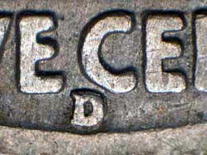 1936-D Repunched Mintmark RPM-006