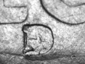 1936-D Repunched Mintmark RPM-011