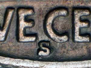 1936-S Repunched Mintmark RPM-008