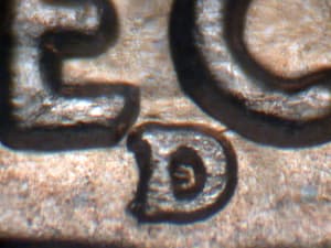 1938-D Over Mint Mark OMM-004
