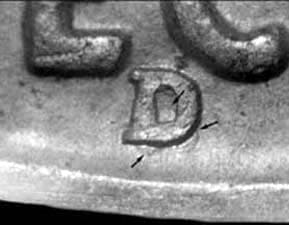 1938-D Repunched Mintmark RPM-008