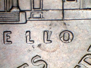 2018 Doubled Die Reverse DDR-002