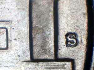 1940-S Repunched Mintmark RPM-001