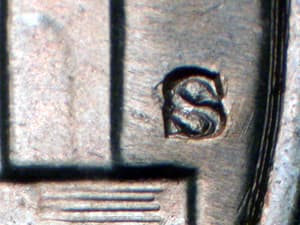 1941-S Repunched Mintmark RPM-001