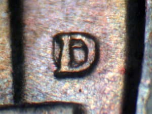 1942-D Repunched Mintmark RPM-001