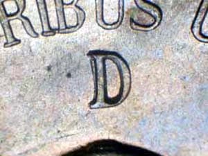 1944-D Repunched Mintmark RPM-001