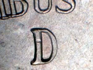 1944-D Repunched Mintmark RPM-005
