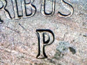 1944 Repunched Mintmark RPM-003