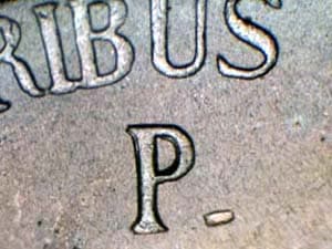 1944 Repunched Mintmark RPM-027