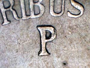 1945 Repunched Mintmark RPM-002