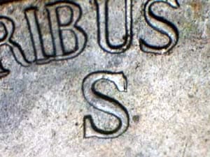 1945-S Repunched Mintmark RPM-004