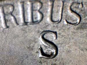 1945-S Repunched Mintmark RPM-016