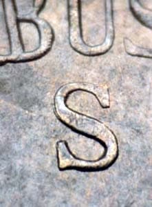 1945-S Repunched Mintmark RPM-025