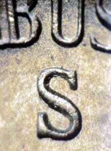 1945-S Repunched Mintmark RPM-026