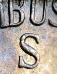 1945-S Repunched Mintmark RPM-028