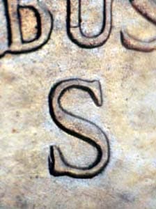 1945-S Repunched Mintmark RPM-032