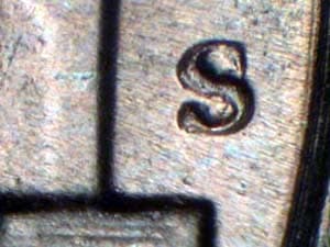 1946-S Repunched Mintmark RPM-002