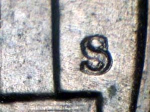 1947-S Repunched Mintmark RPM-002
