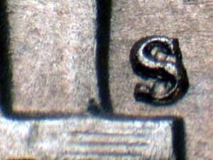 1948-S Repunched Mintmark RPM-007