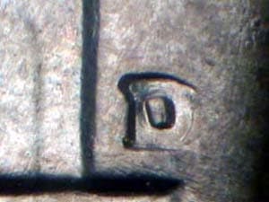 1952-D Repunched Mintmark RPM-001