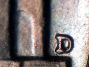 1954-D Repunched Mintmark RPM-004